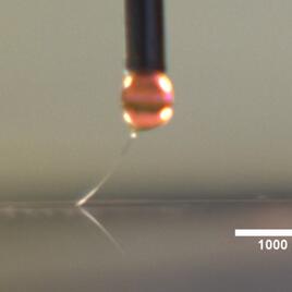 near field electrospinning